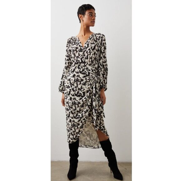 Rails Blurred Cheetah Tyra Dress SZ XS - NWT - Picture 1 of 11